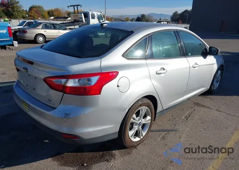 2014 Ford Focus Se z USA, uszkodzony, nr VIN 1FADP3F24EL311529